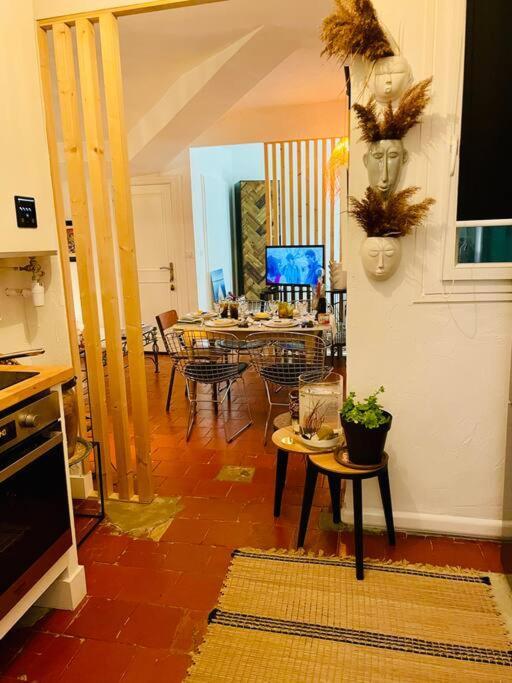 "Coco" Coquet Petit Loft Au Calme En Centre Ville De セット エクステリア 写真